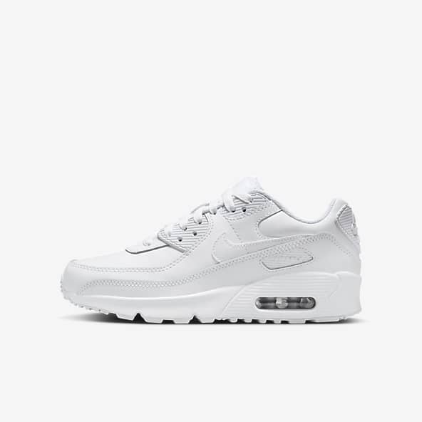 All white air maxes clearance